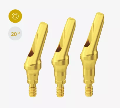 Healing-Abutment Alpha Bio Tec 3371, 3372, 3373