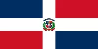 Flag of Dominican Republic.