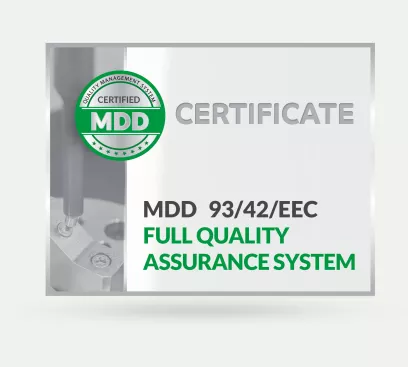 MDD Certificate - Alpha Bio Tec